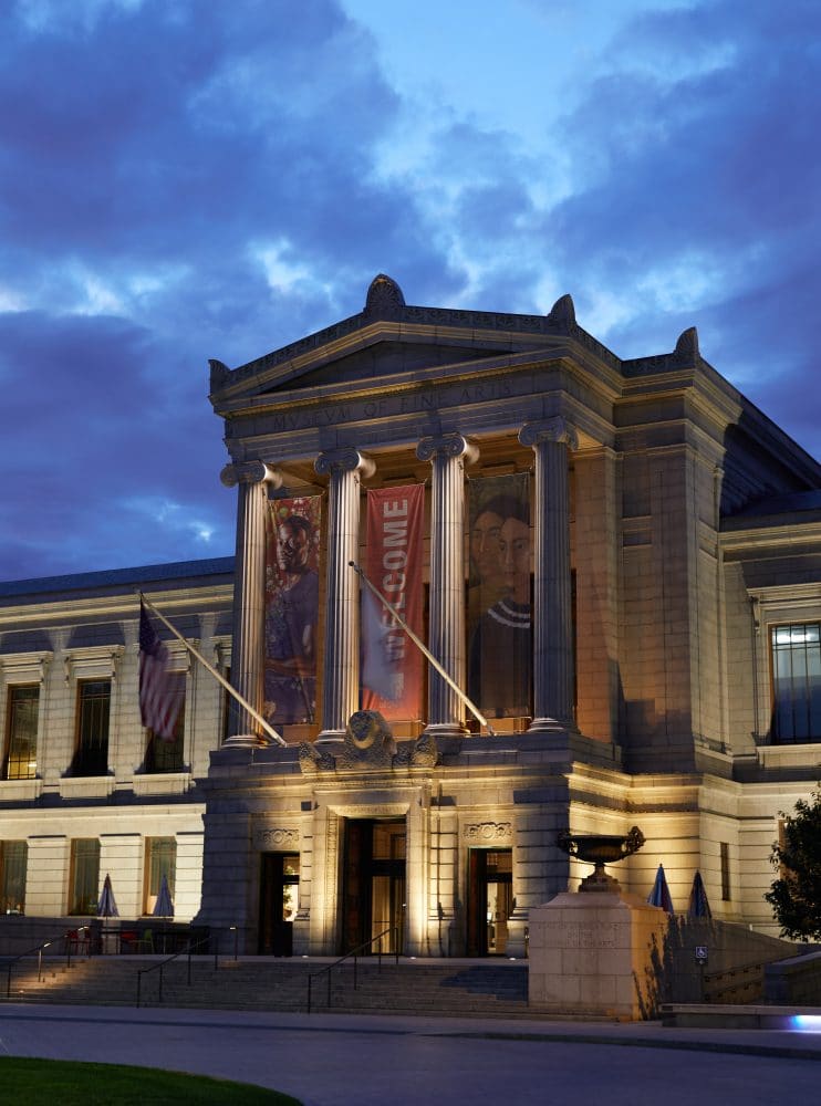 Early Fall at the Museum of Fine Arts, Boston
